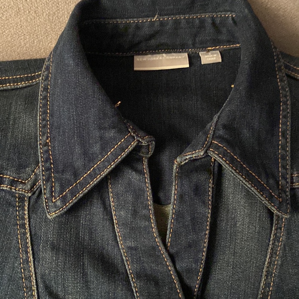 DENIM DRESS - Picture 6 of 7